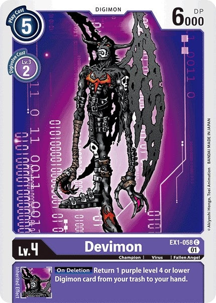 Image for Devimon (EX01) (1058)