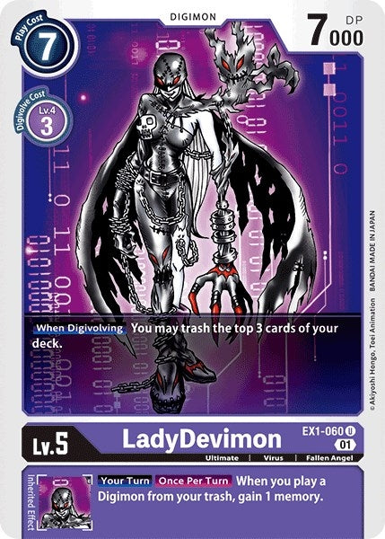 Image for LadyDevimon (EX01) (1060)