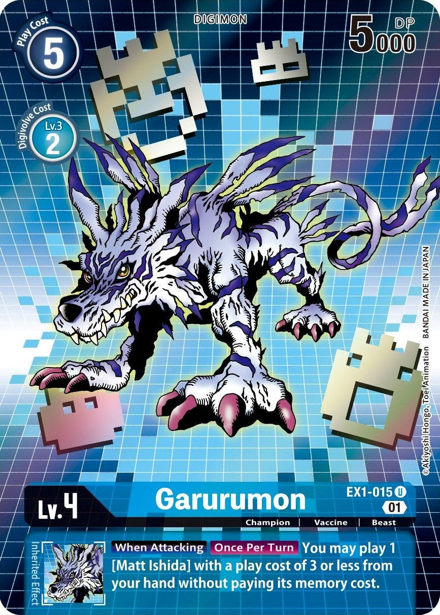 Image for Garurumon (Alternate Art) (EX01) (1015)