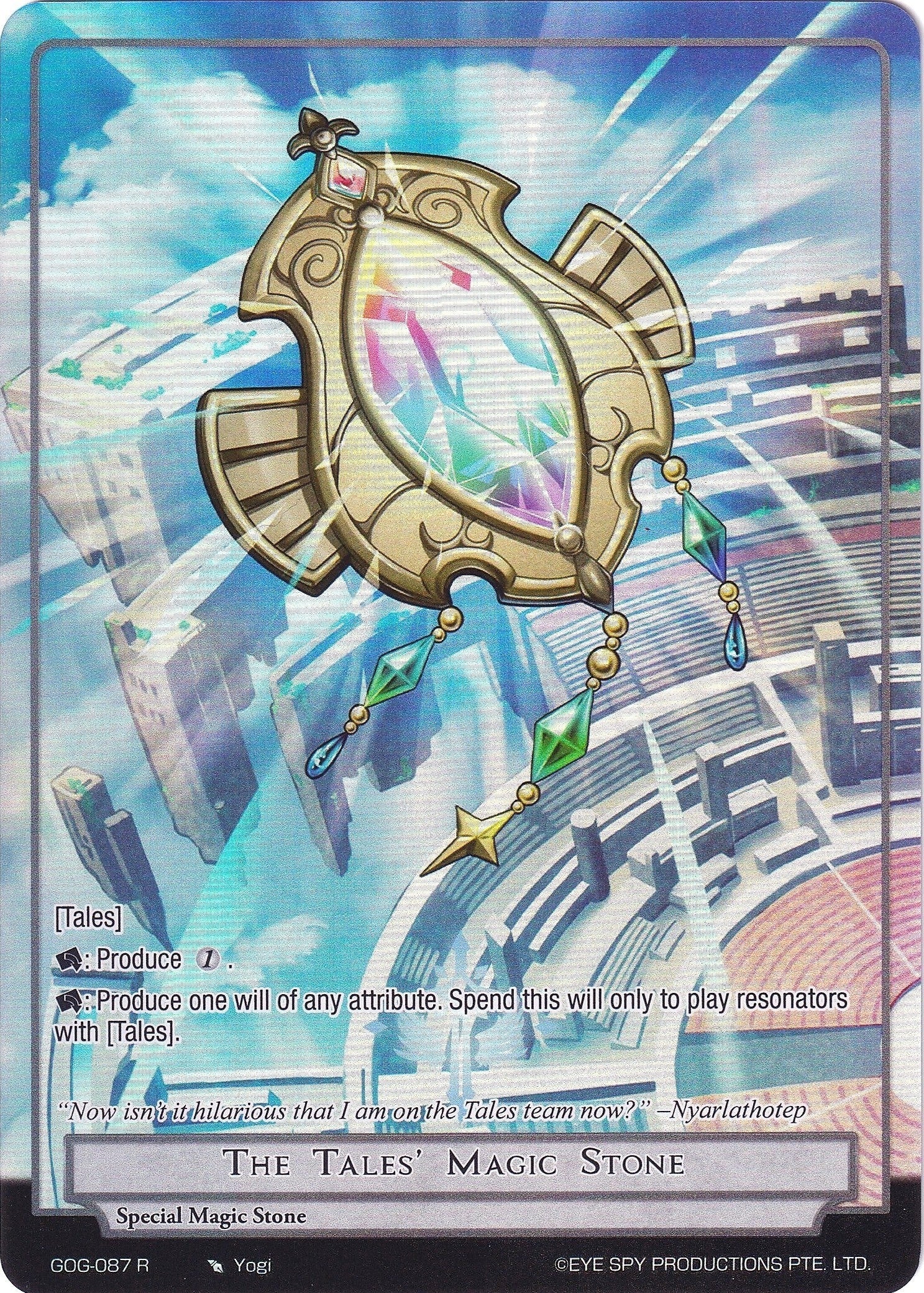 Image for The Tales' Magic Stone (Full Art) (Game of Gods) (GOG-087) - Force of Will
