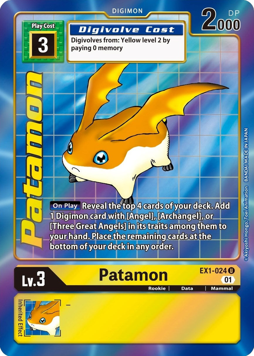 Image for Patamon (Alternate Art) (EX01) (1024)