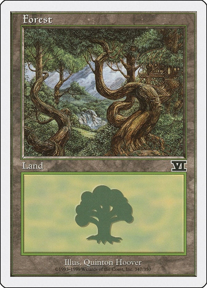 Image for Forest (347) (Classic Sixth Edition) (347) - Magic: The Gathering
