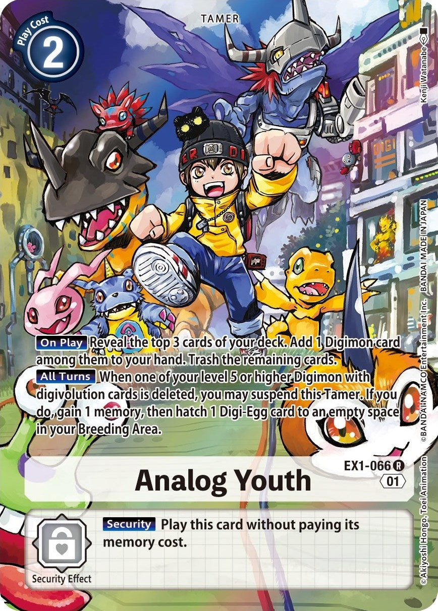 Image for Analog Youth (Alternate Art) (EX01) (1066)