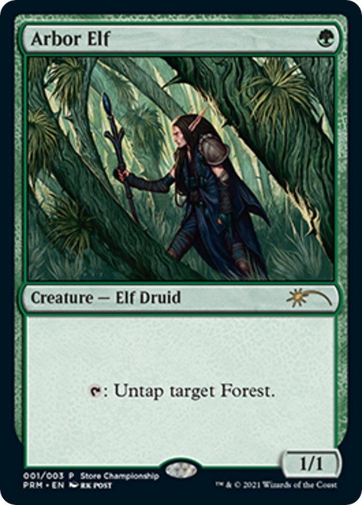Image for Arbor Elf (Game Day & Store Championship Promos) (1) - Magic: The Gathering