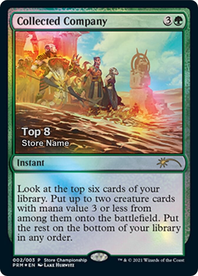 Image for Collected Company (Top 8) (Game Day & Store Championship Promos) (2) - Magic: The Gathering