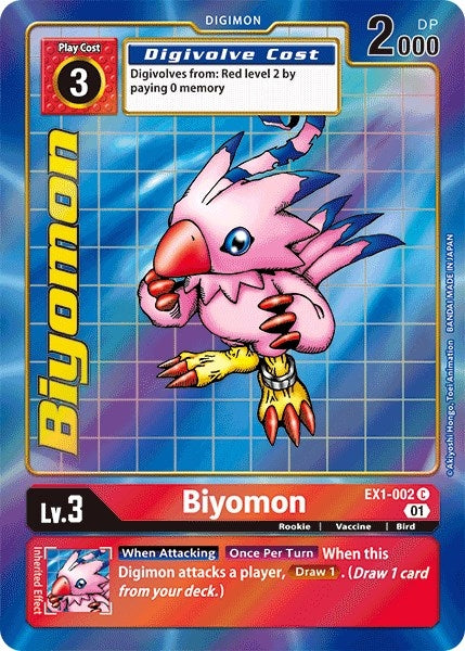 Image for Biyomon (Alternate Art) (EX01) (1002)