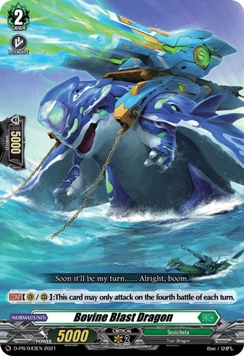 Image for Bovine Blast Dragon (D Promo Cards) (D-PR/043EN) - Cardfight Vanguard