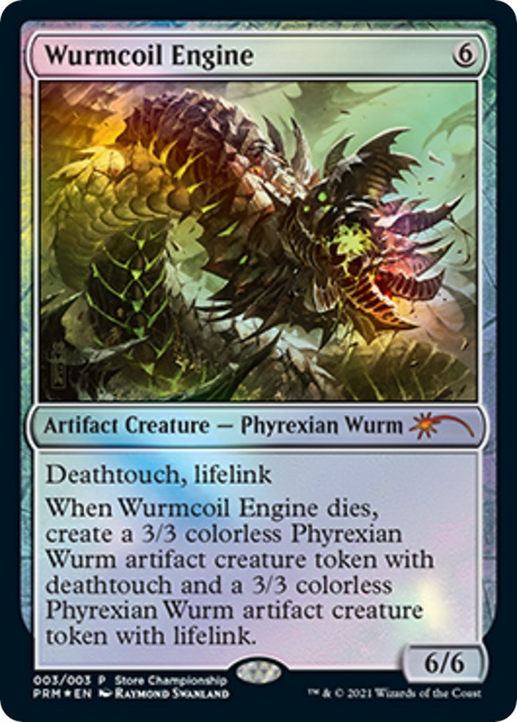Image for Wurmcoil Engine (Game Day & Store Championship Promos) (3) - Magic: The Gathering