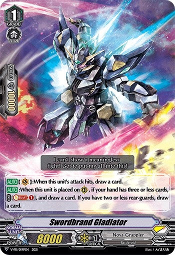 Image for Swordbrand Gladiator (V Promo Cards) (V-PR/0199EN) - Cardfight Vanguard