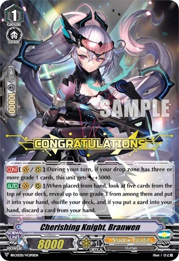Image for Cherishing Knight, Branwen (V Promo Cards) (BRO2021/VGP01EN) - Cardfight Vanguard