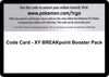 Image for Code Card - XY BREAKpoint Booster Pack - Pokemon