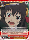 Image for "With Great Vigor" Yunyun (KonoSuba The Movie: Legend of Crimson) (KS/W76-PE01 PR) - Weiss Schwarz