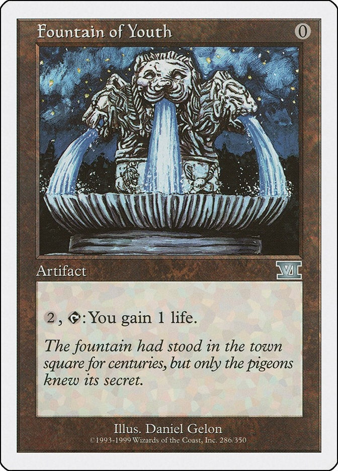 Image for Fountain of Youth (Classic Sixth Edition) (286) - Magic: The Gathering