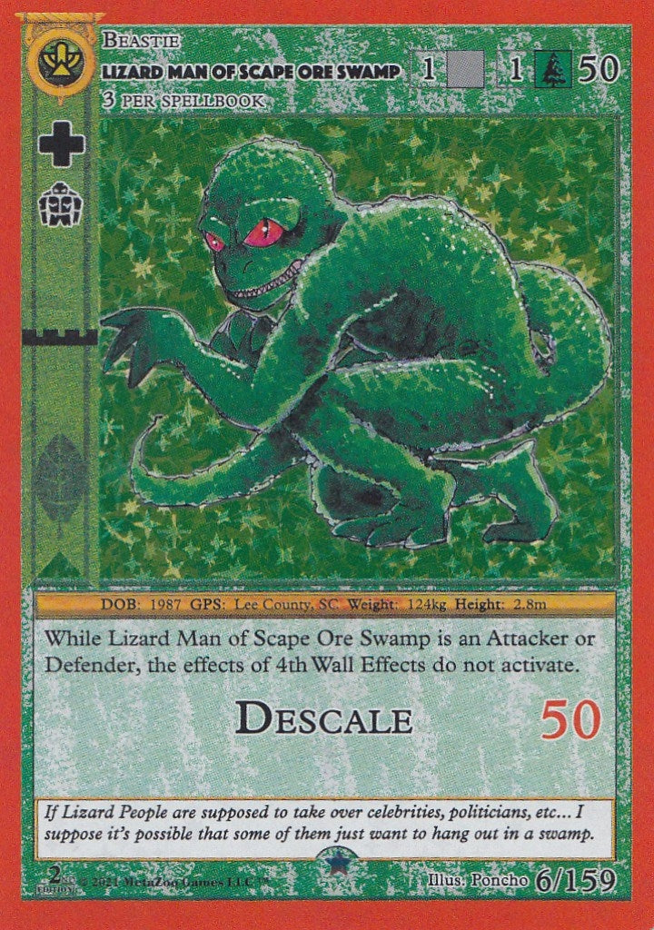 Image for Lizard Man Of Scape Ore Swamp [Cryptid Nation: Second Edition]