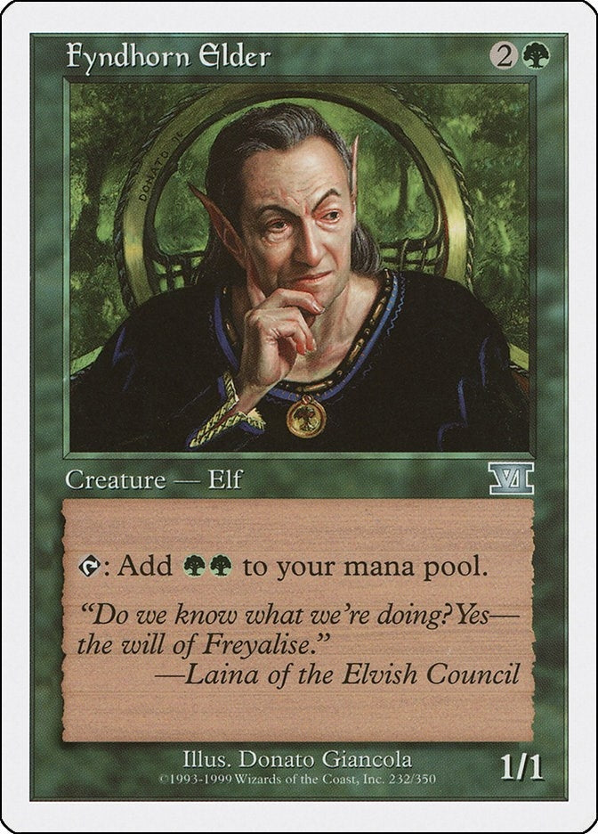Image for Fyndhorn Elder (Classic Sixth Edition) (232) - Magic: The Gathering