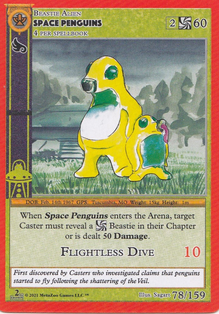 Image for Space Penguins [Cryptid Nation: Second Edition]