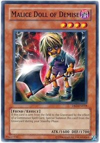 Image for Malice Doll of Demise (Dark Revelation Volume 3) (DR3-EN018) - YuGiOh