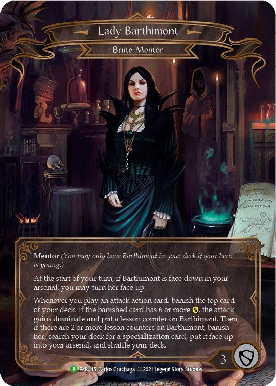 Image for Lady Barthimont - FAB045 (Flesh and Blood: Promo Cards) (FAB045) - Flesh and Blood TCG