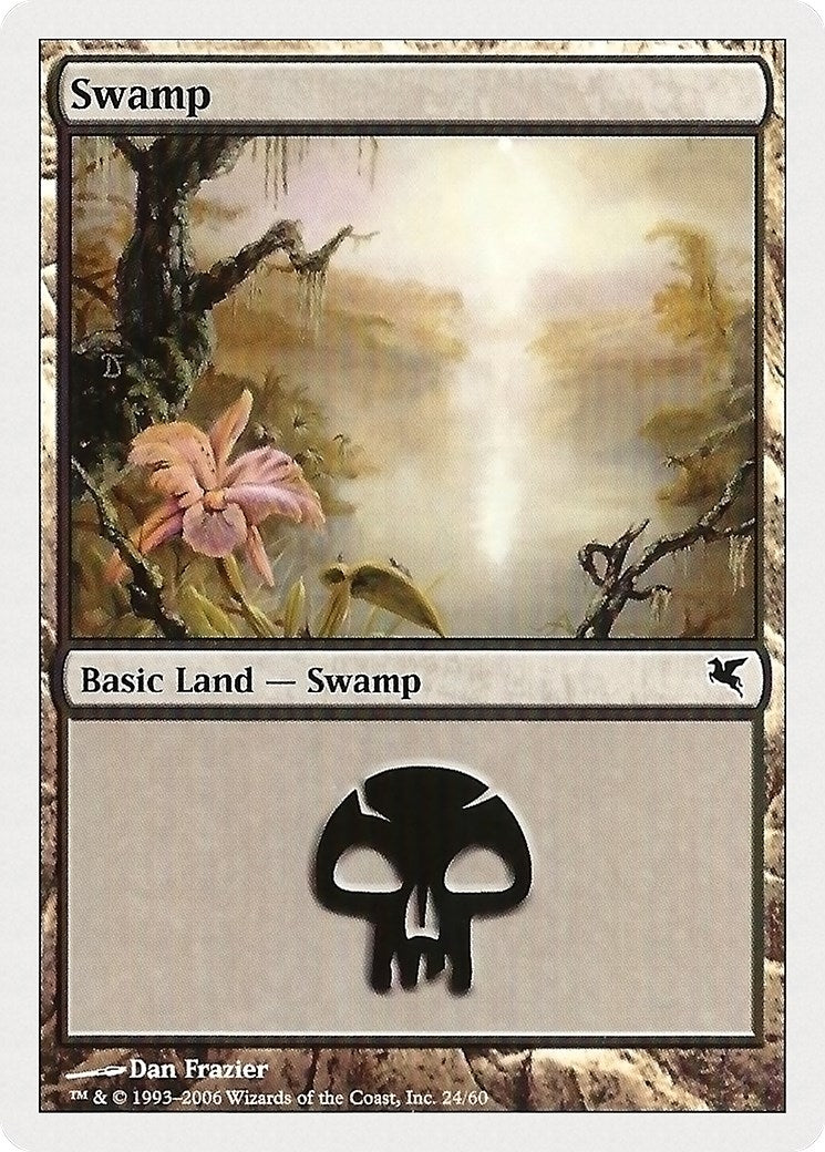 Image for Swamp (24) (Magic Encyclopedia 2005 (Salvat/Hachette)) (24) - Magic: The Gathering