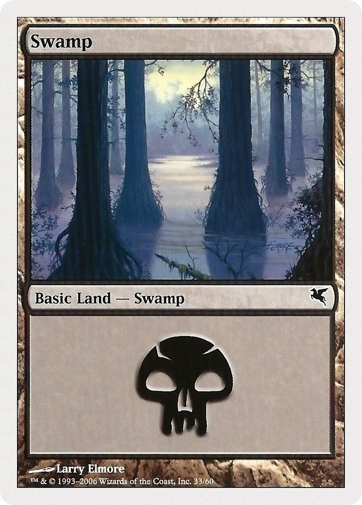 Image for Swamp (33) (Magic Encyclopedia 2005 (Salvat/Hachette)) (33) - Magic: The Gathering