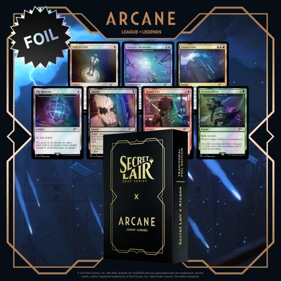 Image for Secret Lair Drop: Secret Lair x Arcane - Traditional Foil Edition - Magic: The Gathering