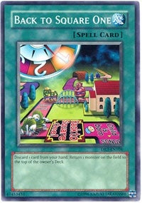 Image for Back to Square One (Dark Revelation Volume 3) (DR3-EN104) - YuGiOh
