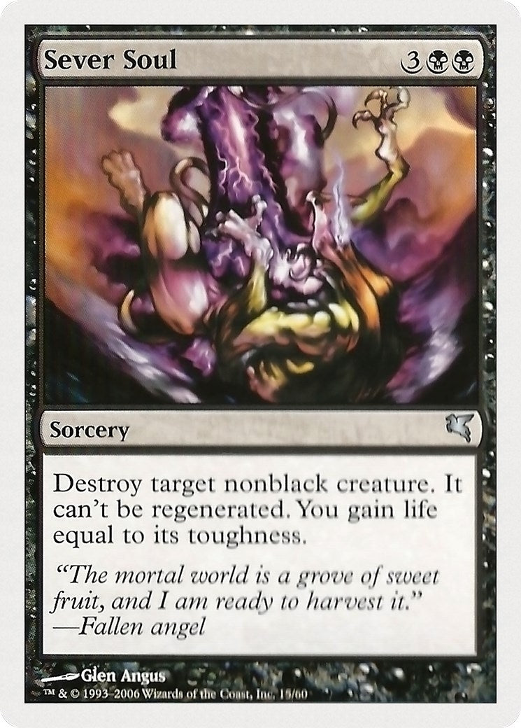 Image for Sever Soul (15) (Magic Encyclopedia 2005 (Salvat/Hachette)) (15) - Magic: The Gathering