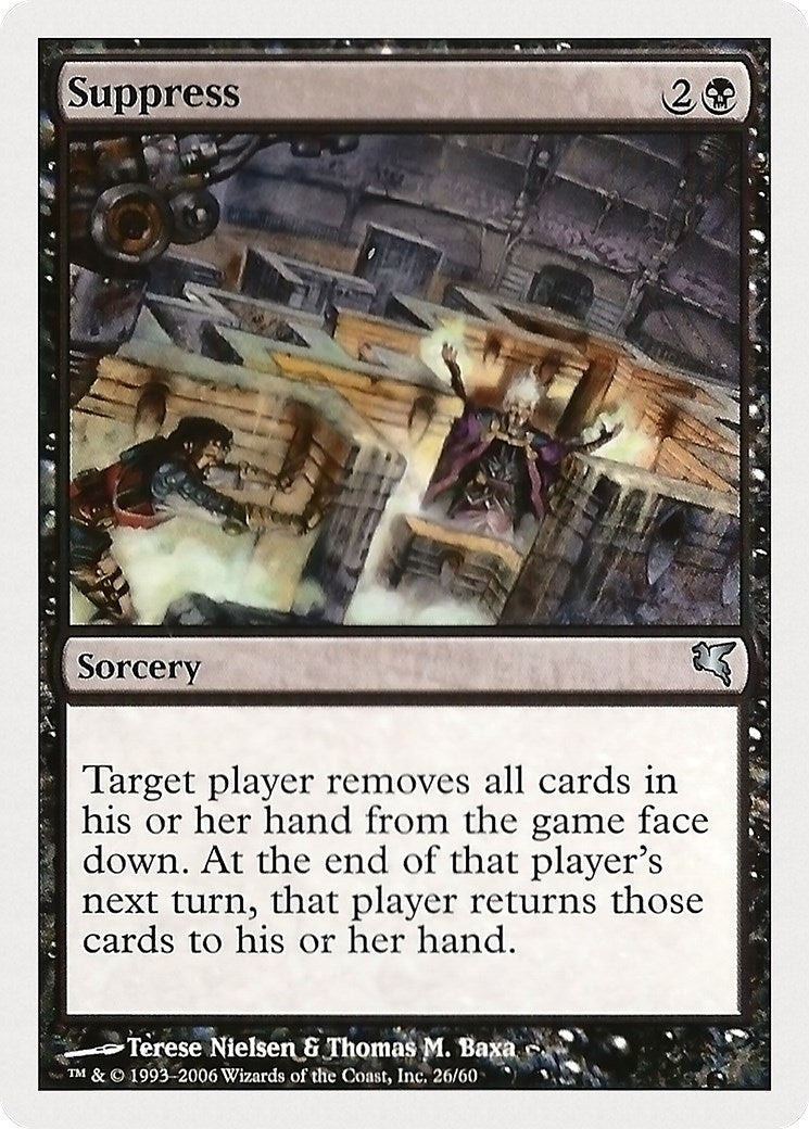 Image for Suppress (Magic Encyclopedia 2005 (Salvat/Hachette)) (26) - Magic: The Gathering