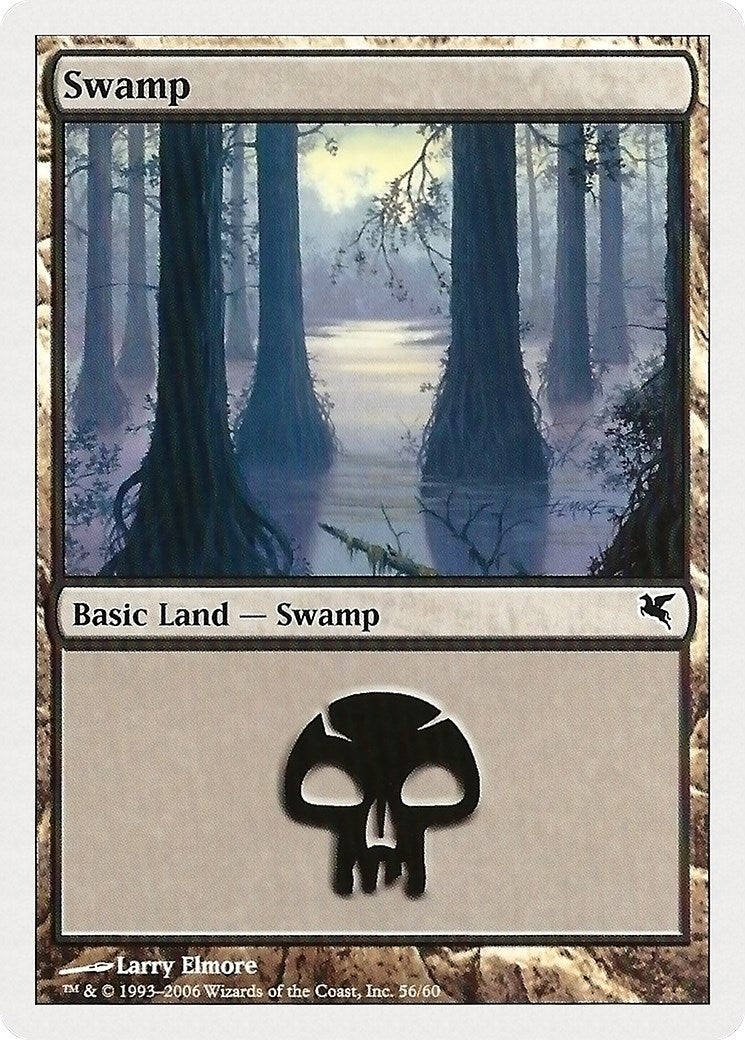 Image for Swamp (56) (Magic Encyclopedia 2005 (Salvat/Hachette)) (56) - Magic: The Gathering