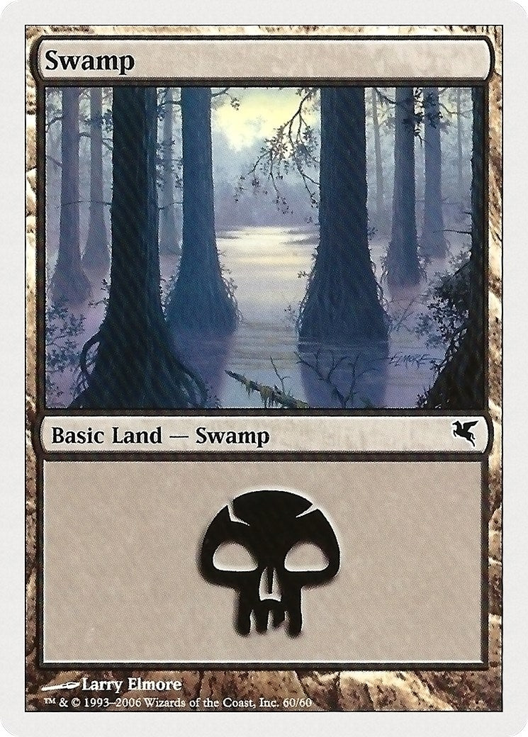 Image for Swamp (60) (Magic Encyclopedia 2005 (Salvat/Hachette)) (60) - Magic: The Gathering