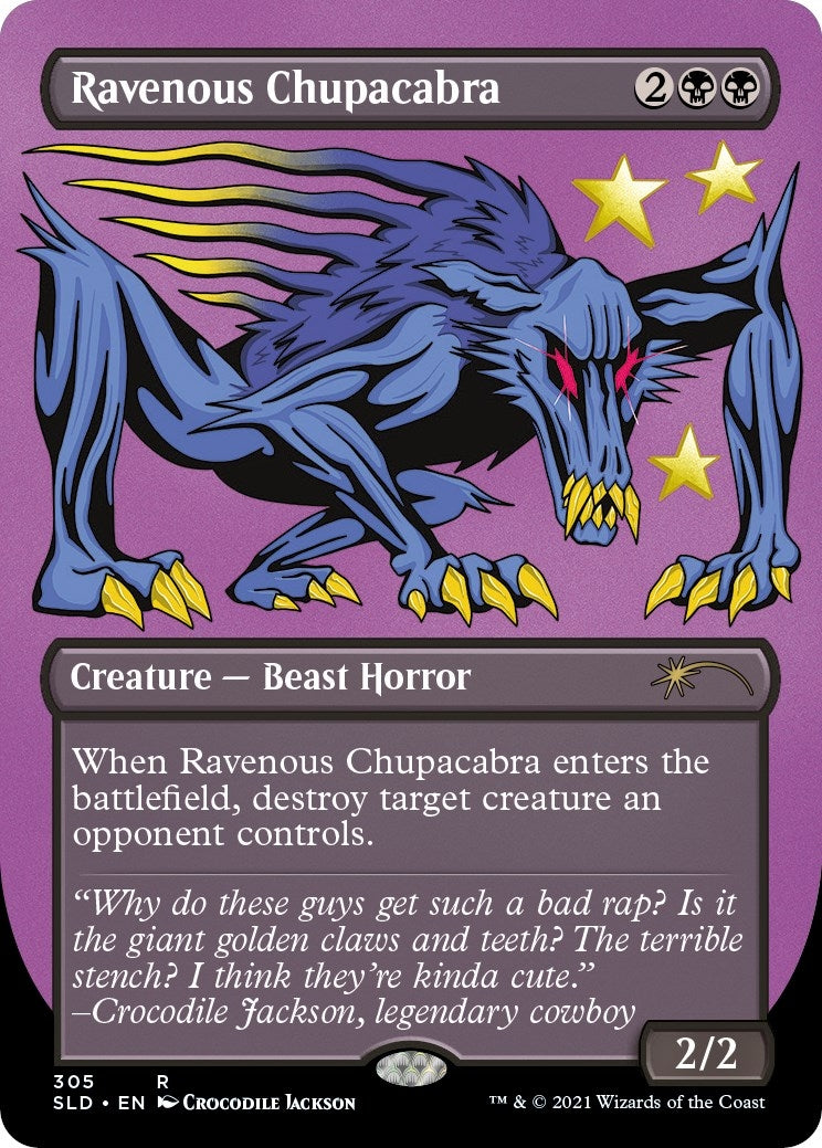 Image for Ravenous Chupacabra (305) (Secret Lair Drop Series) (305) - Magic: The Gathering