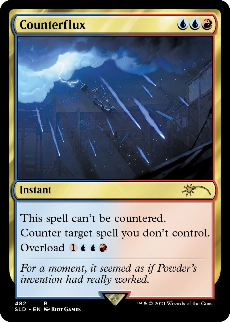 Image for Counterflux (Secret Lair Drop Series) (482) - Magic: The Gathering