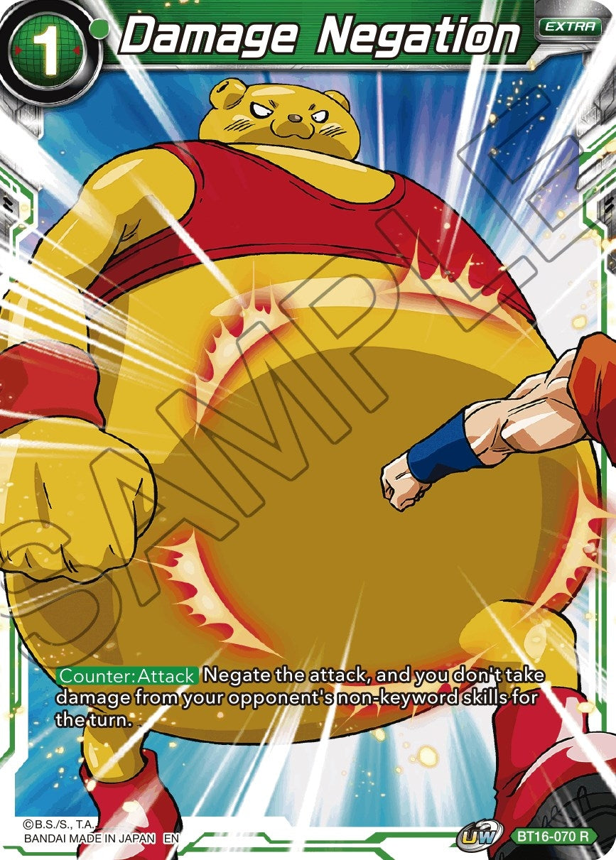 Image for Damage Negation (Realm of the Gods) (BT16-070) - Dragon Ball Super: Masters