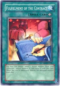 Image for Fulfillment of the Contract (Dark Revelation Volume 3) (DR3-EN166) - YuGiOh