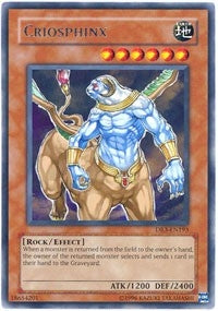 Image for Criosphinx (Dark Revelation Volume 3) (DR3-EN193) - YuGiOh