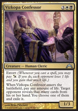 Vizkopa Confessor - Gatecrash (Uncommon) [GTC-205]