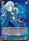 Image for Head of the Monsters, Rimuru (SP) (Silver Signature) (That Time I Got Reincarnated as a Slime) (TSK/S70-E064SP SP) - Weiss Schwarz