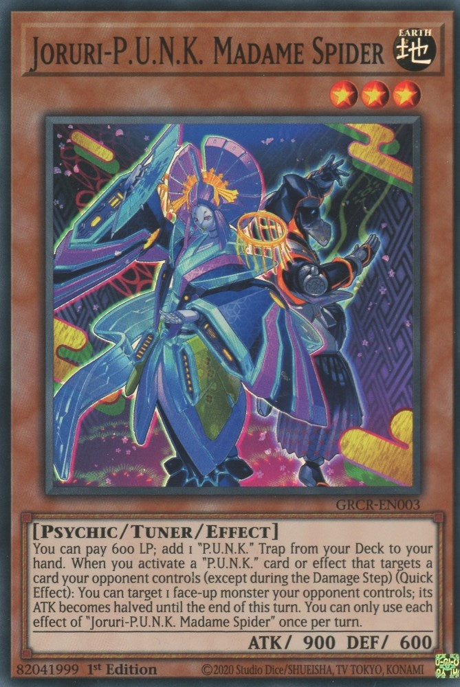 Image for Joruri-P.U.N.K. Madame Spider (The Grand Creators) (GRCR-EN003) - YuGiOh