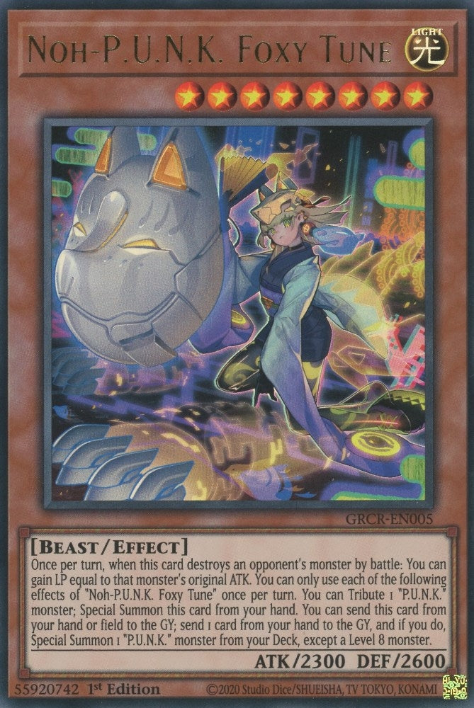 Image for Noh-P.U.N.K. Foxy Tune (The Grand Creators) (GRCR-EN005) - YuGiOh