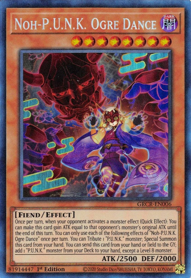 Image for Noh-P.U.N.K. Ogre Dance (CR) (The Grand Creators) (GRCR-EN006) - YuGiOh