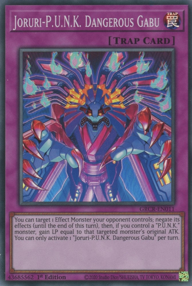 Image for Joruri-P.U.N.K. Dangerous Gabu (The Grand Creators) (GRCR-EN011) - YuGiOh