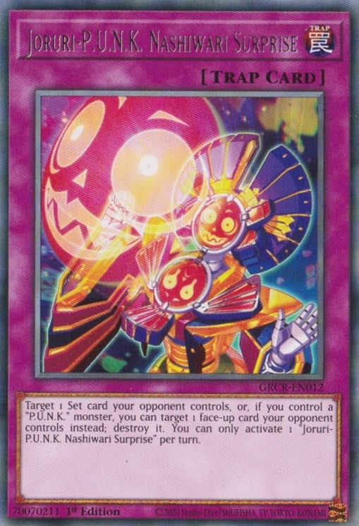 Image for Joruri-P.U.N.K. Nashiwari Surprise (The Grand Creators) (GRCR-EN012) - YuGiOh