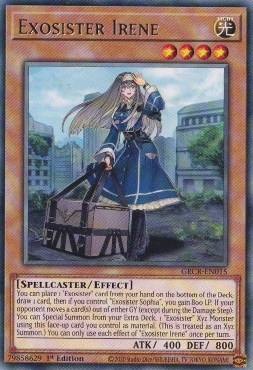 Image for Exosister Irene (The Grand Creators) (GRCR-EN015) - YuGiOh