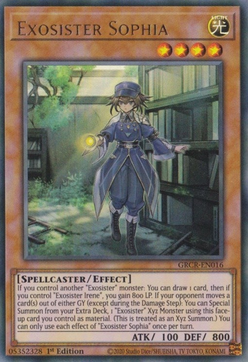 Image for Exosister Sophia (The Grand Creators) (GRCR-EN016) - YuGiOh