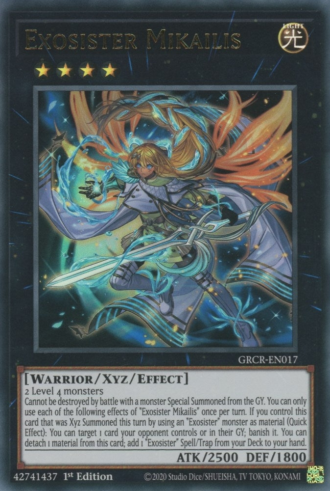 Image for Exosister Mikailis (The Grand Creators) (GRCR-EN017) - YuGiOh