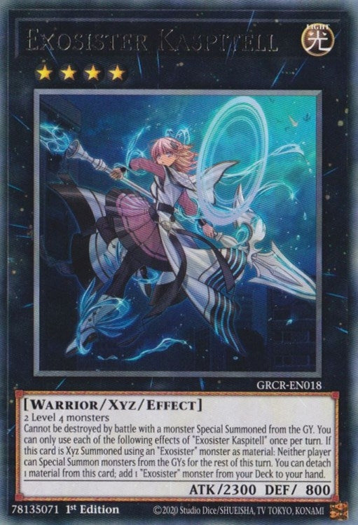 Image for Exosister Kaspitell (The Grand Creators) (GRCR-EN018) - YuGiOh