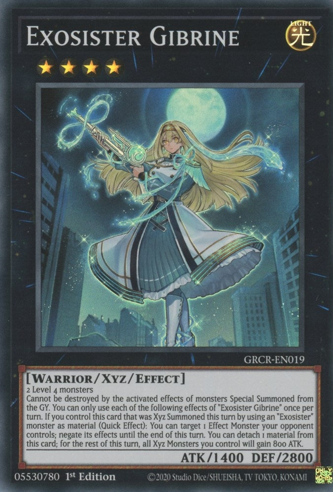 Image for Exosister Gibrine (The Grand Creators) (GRCR-EN019) - YuGiOh