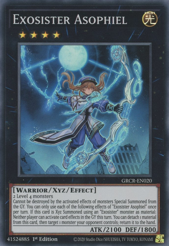 Image for Exosister Asophiel (The Grand Creators) (GRCR-EN020) - YuGiOh