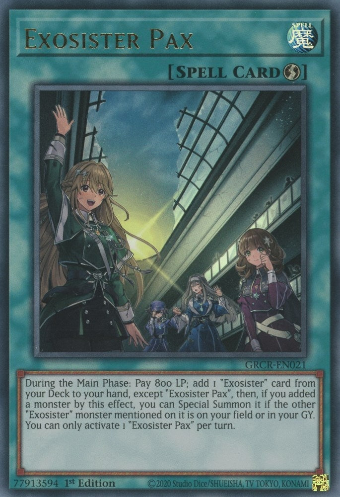 Image for Exosister Pax (The Grand Creators) (GRCR-EN021) - YuGiOh
