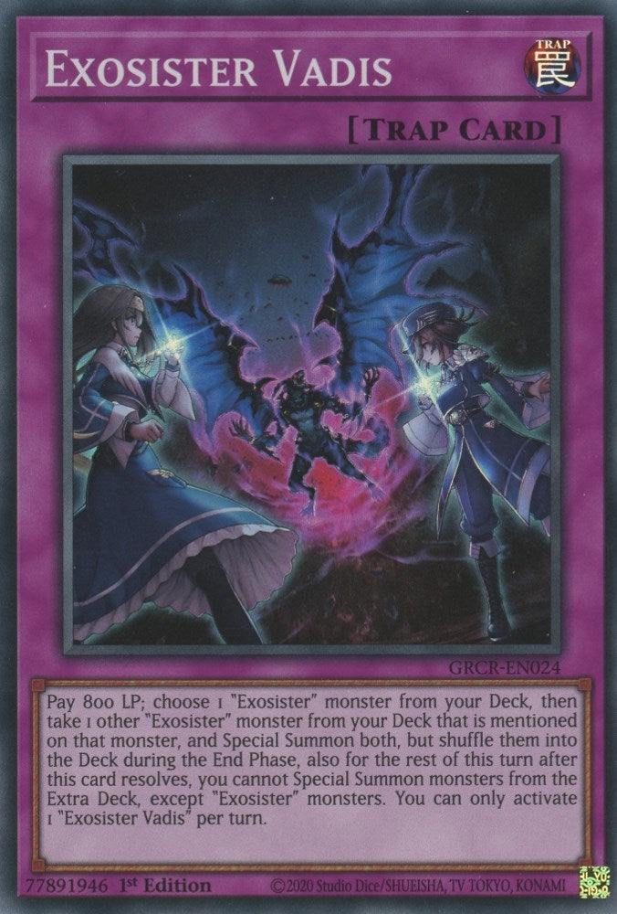 Image for Exosister Vadis (The Grand Creators) (GRCR-EN024) - YuGiOh
